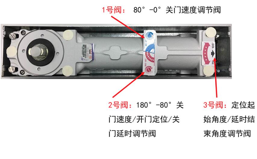 多玛地弹簧|多玛80地弹簧|多玛地弹簧bts80怎么调（多玛80地弹簧90度定位调节方法）